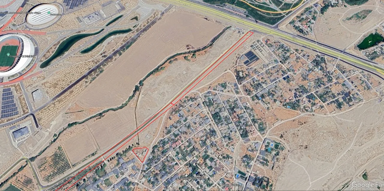 Sotuvga yer uchastkasi — улица Новый Узбекистан